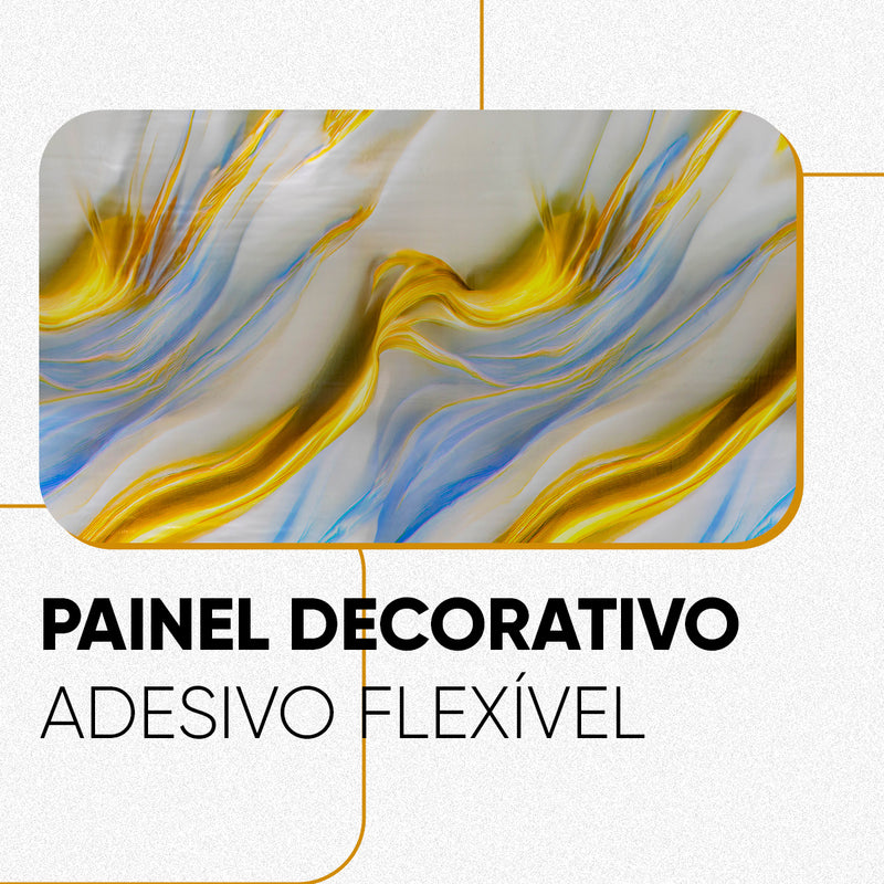 Placa Mármore Vinílico Imperial 3mx1,20m – Revestimento Autocolante