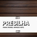 Kit 10 Clips - Presilha De Metal Para Painel Ripado Wpc
