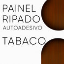Painel Ripado Adesivo Amadeirado 3m x 40cm Para Parede