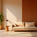 Painel Ripado Freijó 2,80m x 16cm Fibra de madeira WPC – Sofisticado Interno