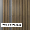 Kit 10 Clips - Presilha De Metal Para Painel Ripado Wpc