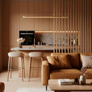 Brise Divisor de Ambientes 2,90m – Carvalho Madeira Ecológica WPC | Moderno e Funcional