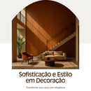 Painel Ripado Freijó 2,80m x 16cm Fibra de madeira WPC – Sofisticado Interno