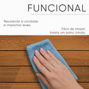 Painel Ripado Adesivo Amadeirado 3m x 40cm Para Parede