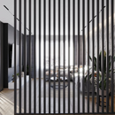 Brise Divisor de Ambientes 2,90m –Preto  Madeira Ecológica WPC | Moderno e Funcional