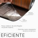Ripado Adesivo Carvalho - Painel de 3m x 40cm Para Parede