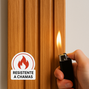 Painel Ripado Freijó 2,80m x 16cm Fibra de madeira WPC – Sofisticado Interno