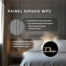 Painel Ripado WPC 2,90m x 16cm x 23mm Cinza – Madeira Ecológica/ 1, 5 ou 10 Peças