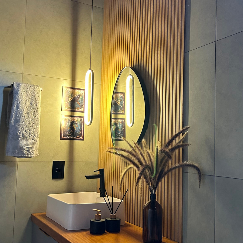 Painel Ripado Carvalho Natural- 2,70m LANÇAMENTO WPC – Sofisticado Interno