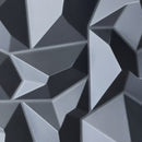 Placa 3D Alpes Autoadesiva – 50x50cm Revestimento Decorativo de Parede