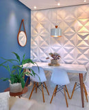 Placa 3D Estrelar 50x50cm - Alto Relevo