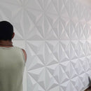 Placa 3D Estrelar 50x50cm - Alto Relevo