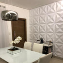 Placa 3D Estrelar 50x50cm - Alto Relevo