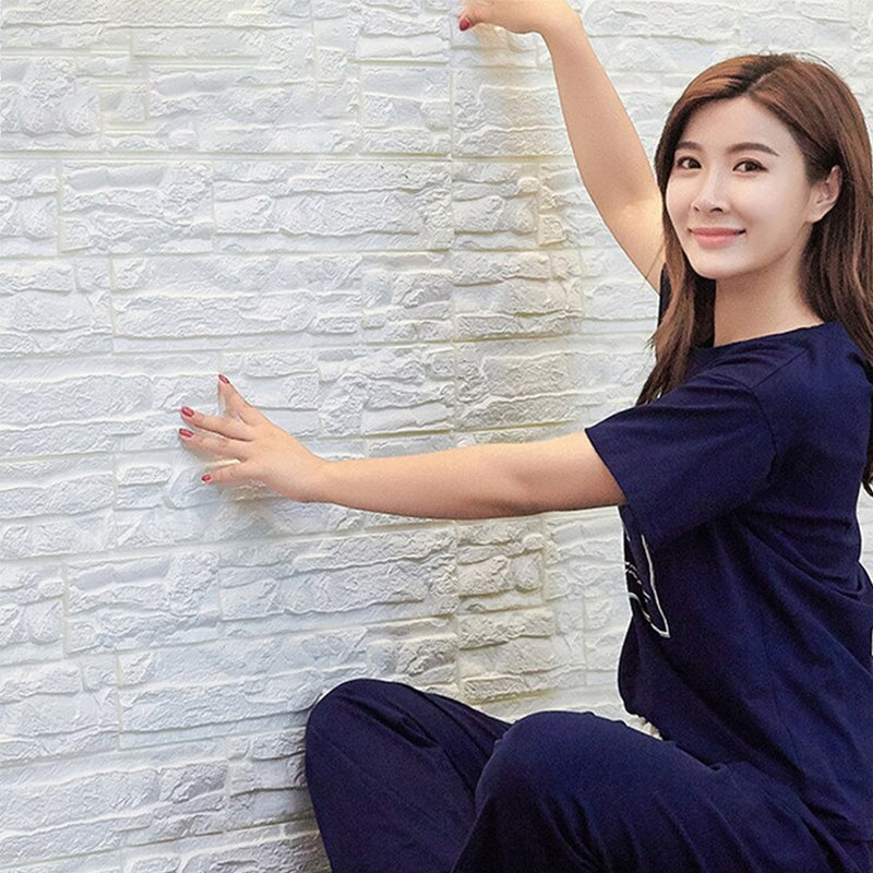 Painel 3D Canjiquinha Espumado Autoadesivo – Isolante Térmico e Acústico Moderno