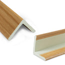 Acabamento Para Ripado WPC 96cm x 2,5cm x 2,5cm em L Kit Cantoneira