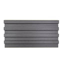 Painel Ripado WPC 2,90m x 16cm x 23mm Cinza – Madeira Ecológica/ 1, 5 ou 10 Peças