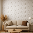 Placa 3D Dubai Autoadesiva – 50x50cm Revestimento Decorativo de Parede