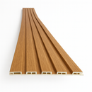 Painel Ripado Freijó - 2,90m Madeira Ecológica WPC – Sofisticado Interno