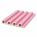 Painel Ripado WPC 2,90m x 16cm x 23mm Rosa – Madeira Ecológica para Parede/ 1, 5 ou 10 Peças