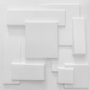 Placa 3D Cidades Autoadesiva – 50x50cm Revestimento Decorativo de Parede