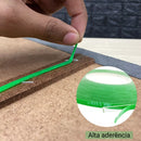 Cabeceira Modular Bege Adesiva Estofada – Design Sofisticado e Instalação Sem Furos