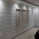 Placa 3D Sahara Autoadesiva – 50x50cm Revestimento Decorativo de Parede