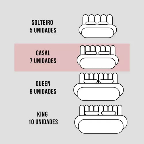 Cabeceira Modular Adesiva