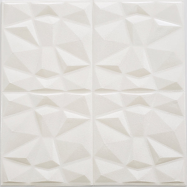 Painel 3D Diamante Espumado Autoadesivo – Isolante Térmico e Acústico Moderno