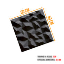 Placa 3D Alpes Autoadesiva – 50x50cm Revestimento Decorativo de Parede