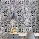 Papel de Parede Adesivo com estampa Teen.