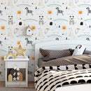 Papel de Parede Adesivo com estampa  Infantil