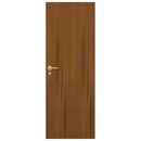 Papel de Parede Porta Madeira Marrom Com Visor