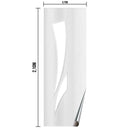 Papel de Parede Porta Madeira Marrom Com Visor