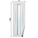 Papel de Parede Porta Madeira Marrom Com Visor