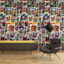 Papel de Parede Adesivo com estampa Teen.