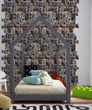 Papel de Parede Adesivo com estampa Teen.