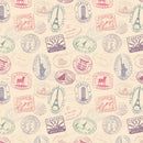 Papel de Parede Adesivo com estampa Teen.