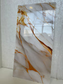 Kit 10 placas mármore autocolantes 1,8m² vinílico lavável