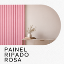 Painel Ripado WPC 2,90m x 16cm x 23mm Rosa – Madeira Ecológica para Parede/ 1, 5 ou 10 Peças