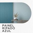 Painel Ripado WPC 2,90m x 16cm x 23mm Azul – Madeira Ecológica para Parede/ 1, 5 ou 10 Peças