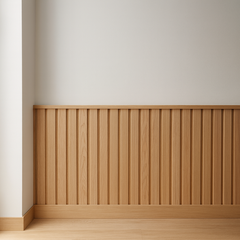 Kit Starter 5un Painel Ripado com Fita 3M e Guia de instalação – Premium