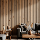 Painel Ripado Loft 2,90m x 25cm Madeira Ecológica WPC Sofisticado