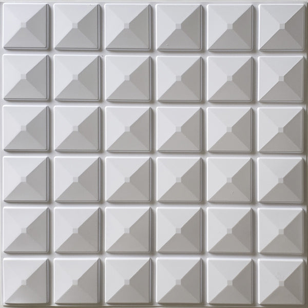 Placa 3D Inca Autoadesiva – 50x50cm Revestimento Decorativo de Parede