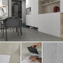 Piso Vinílico Autoadesivo Cinza Claro – Instalação Fácil e Design Sofisticado