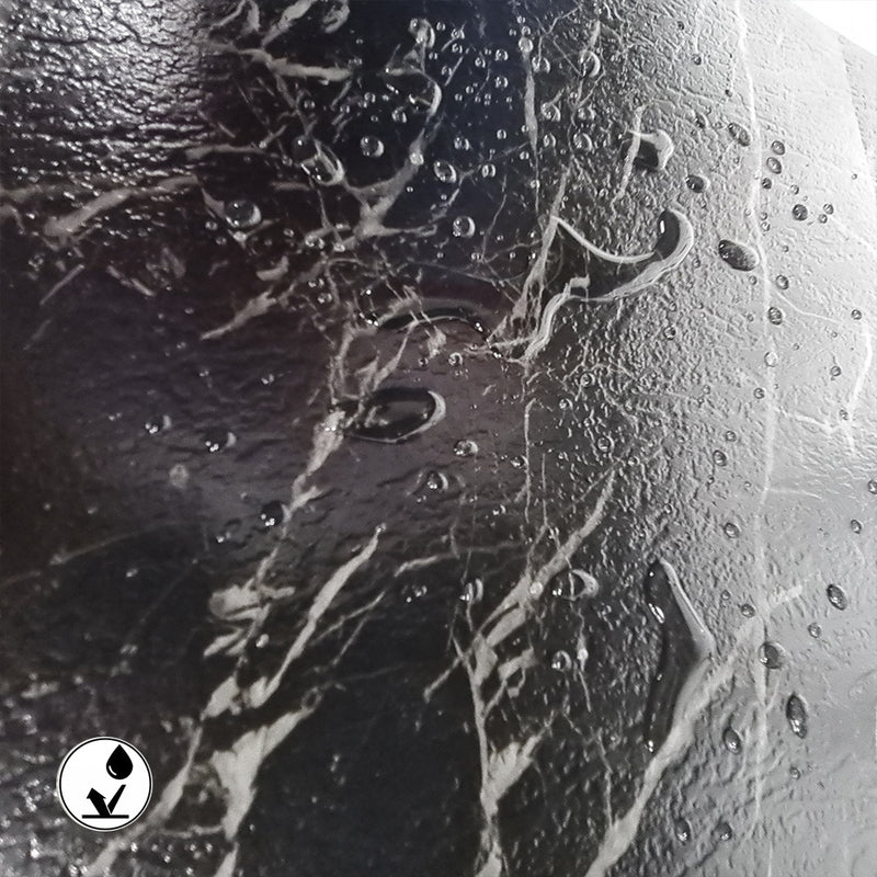 Piso Vinílico Autoadesivo Preto Rajado – Instalação Fácil Sofisticado