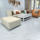 Piso Vinílico Autoadesivo Branco Rajado – Instalação Fácil Sofisticado