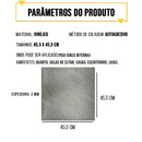 Piso Vinílico Autoadesivo Cimento Claro – Instalação Fácil Sofisticado