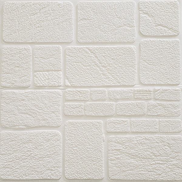 Painel 3D Pedra Espumado Autoadesivo – Isolante Térmico e Acústico Moderno