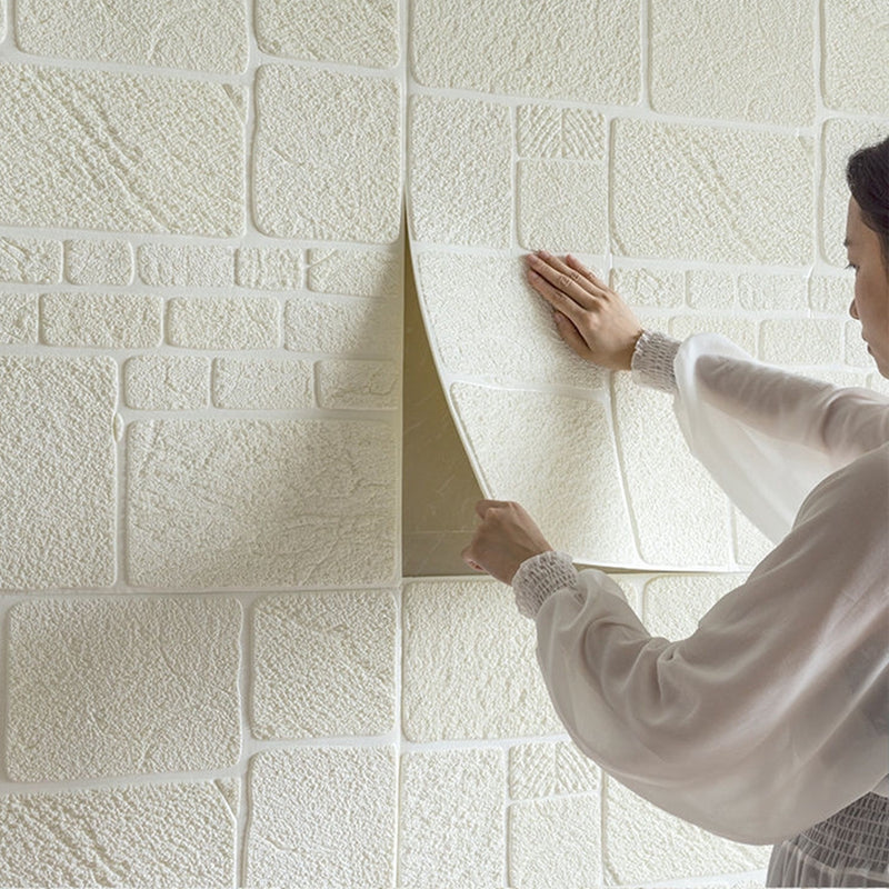 Painel 3D Pedra Espumado Autoadesivo – Isolante Térmico e Acústico Moderno