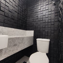 Placa 3D Pixel Autoadesiva – 50x50cm Revestimento Decorativo de Parede